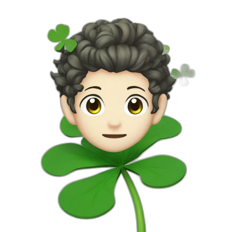 5 leaf clover LIKE Black Clover manga