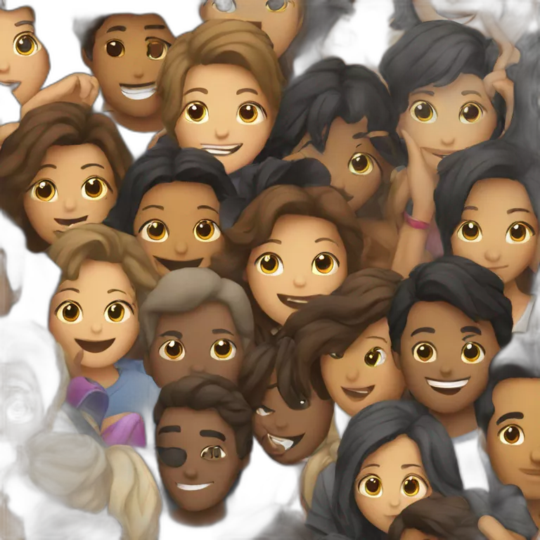 group of people listening to music together
