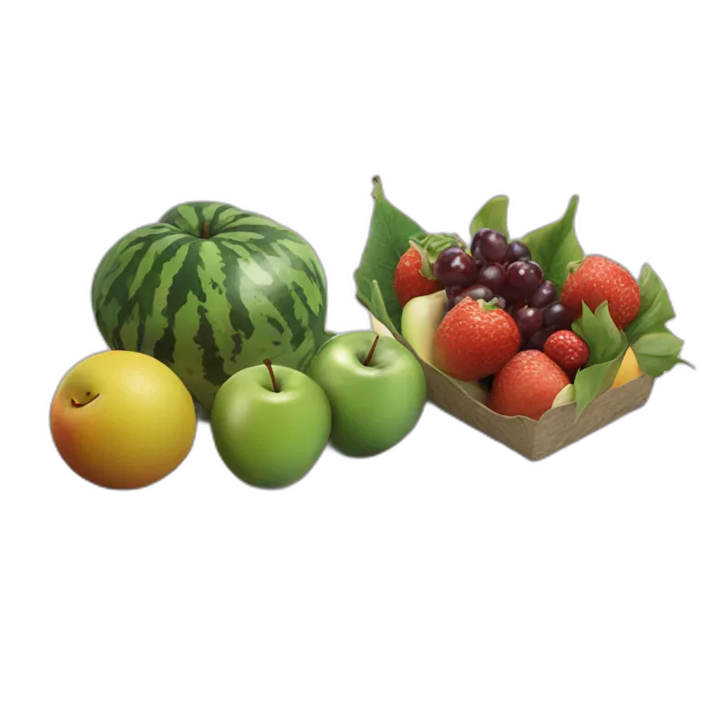 delicious fruit can still life