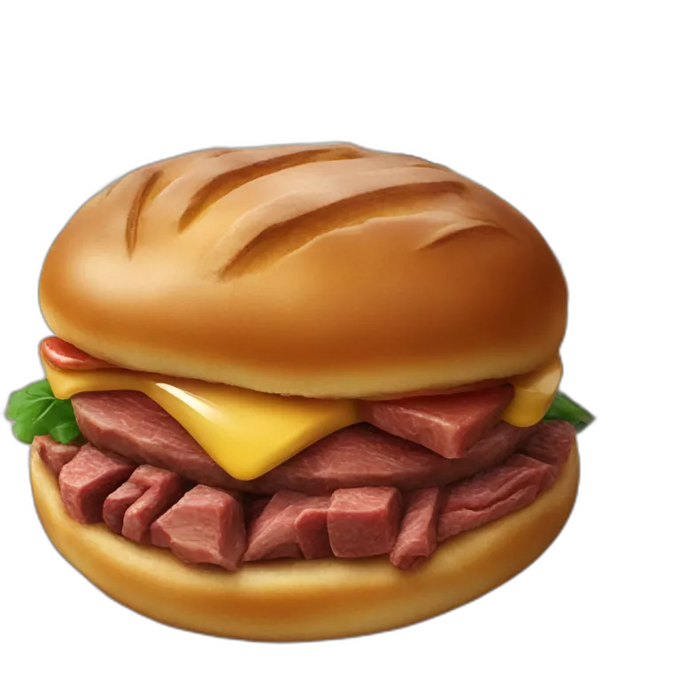 meat pastry still life