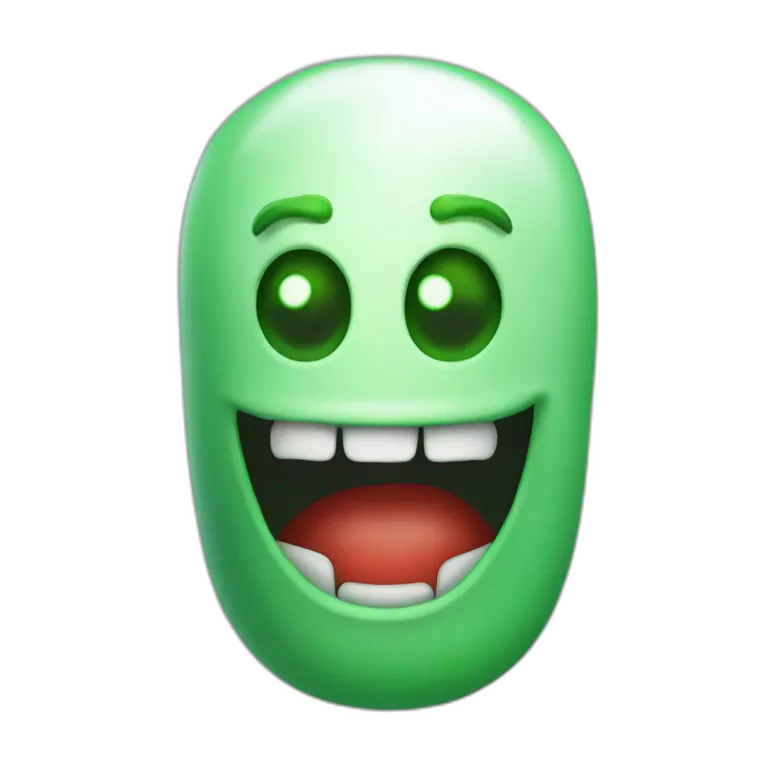 green ghost as ghost busters