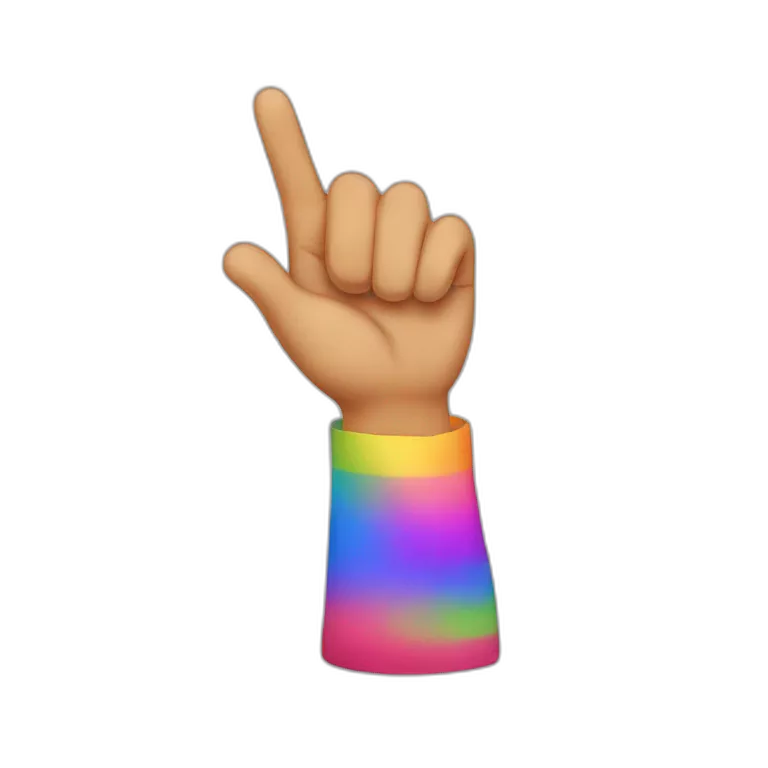 Gay sing hand sing