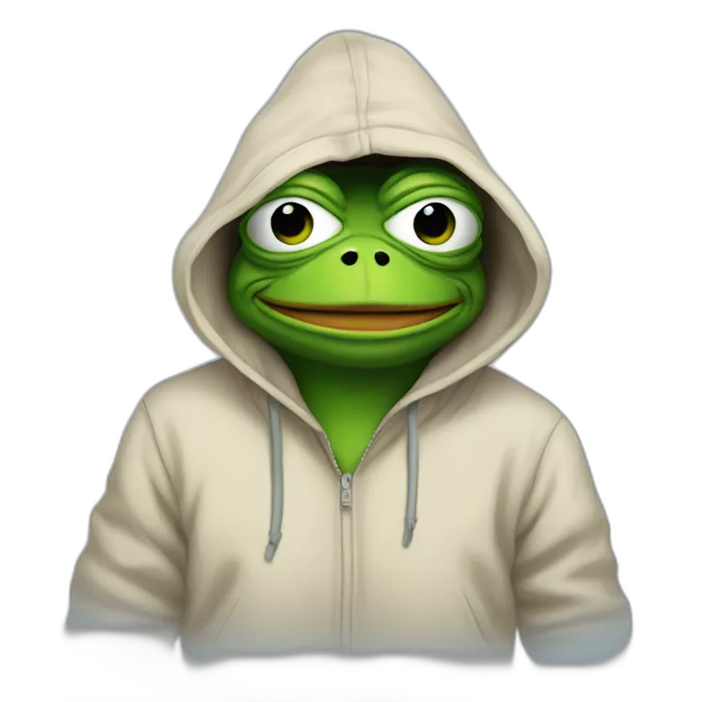 Pepe the frog hoodie sale