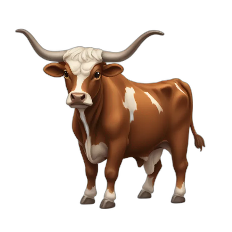bull, Texas Longhorn, brindle, long long long long horns, full body
