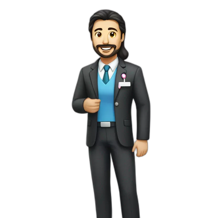 an middle age trimmed beard business suit and open bible, with wife asian age 55 dark hair nurse uniform nurse caphusband executive caucasi