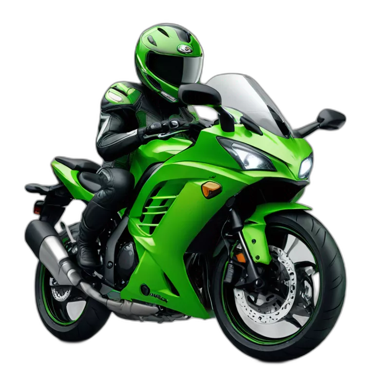 Kawasaki ninja helmets green sale