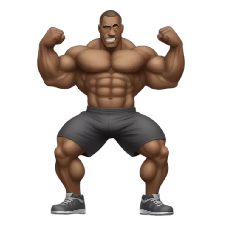 Bodybuilder vandal