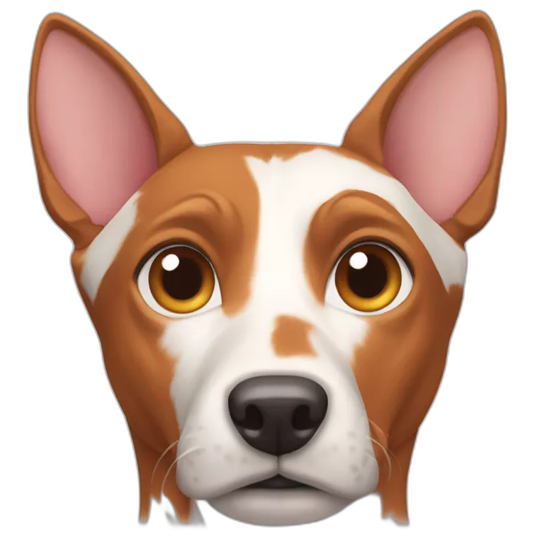 Cinematic Ibizian hound dog full body