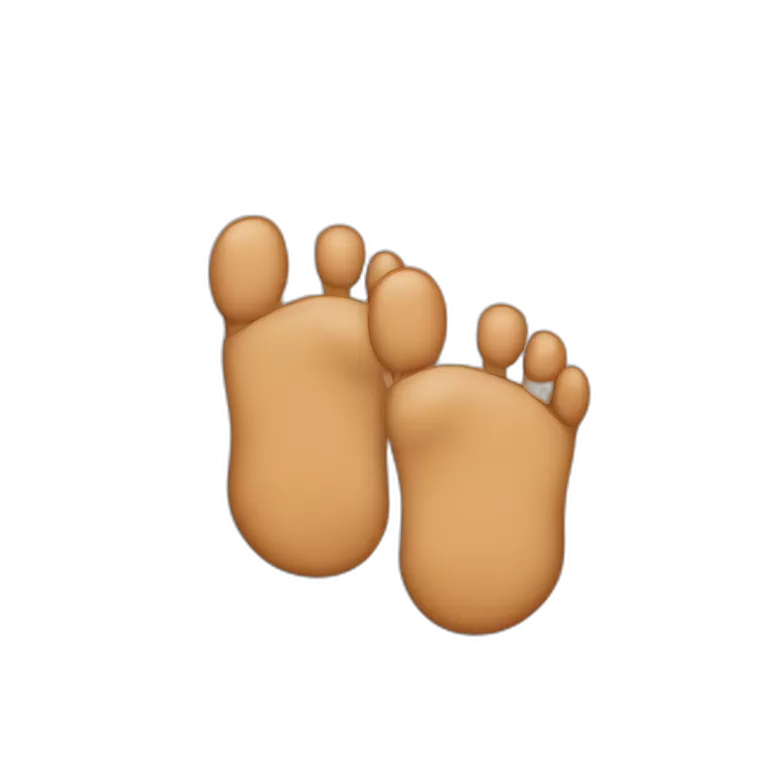 Toes crossed like two fingers crossed