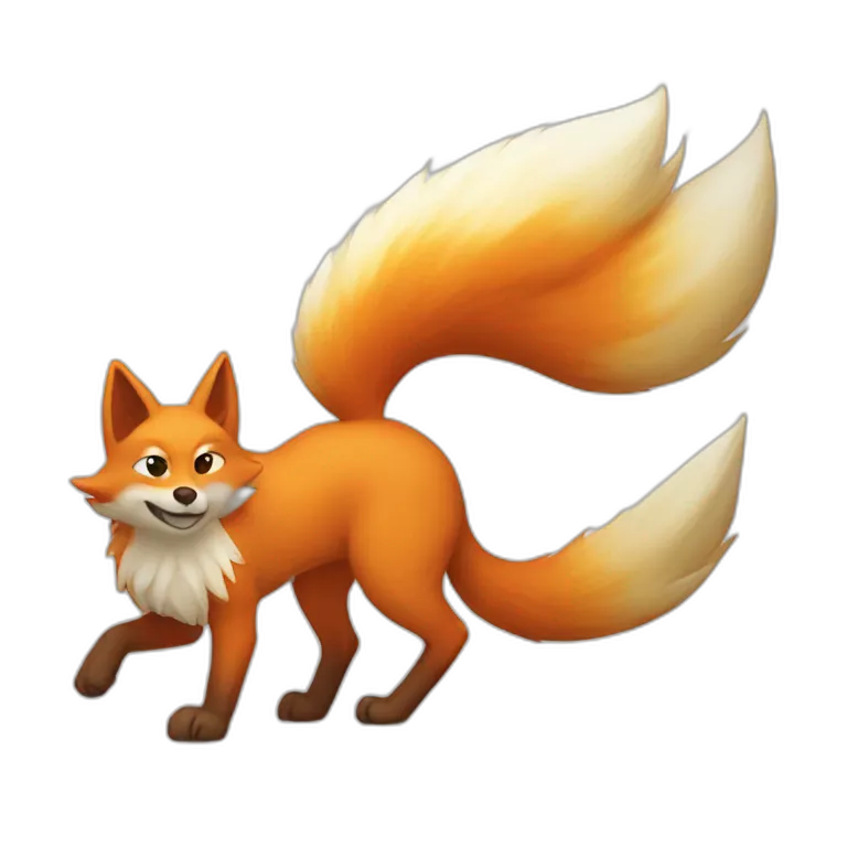 nine tailed fox