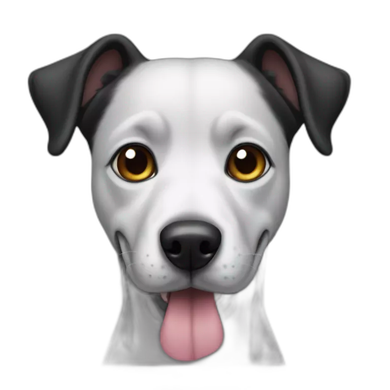 Black cure dog
