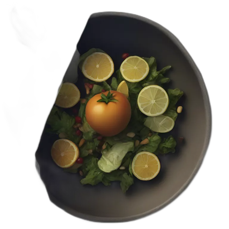delicious plated fresh ingredients
