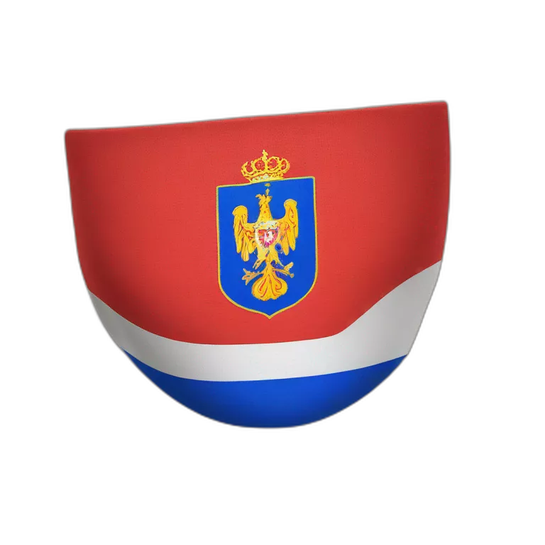 Bandera Serbia y montenegro