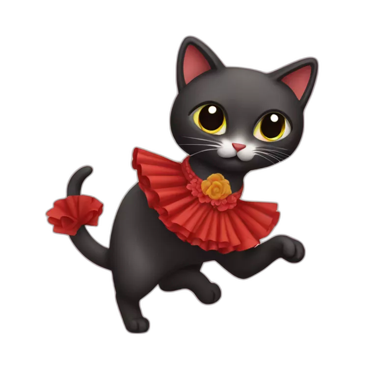Flamenco cat