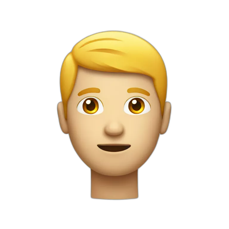a person with a question face and a question symbol above his head
