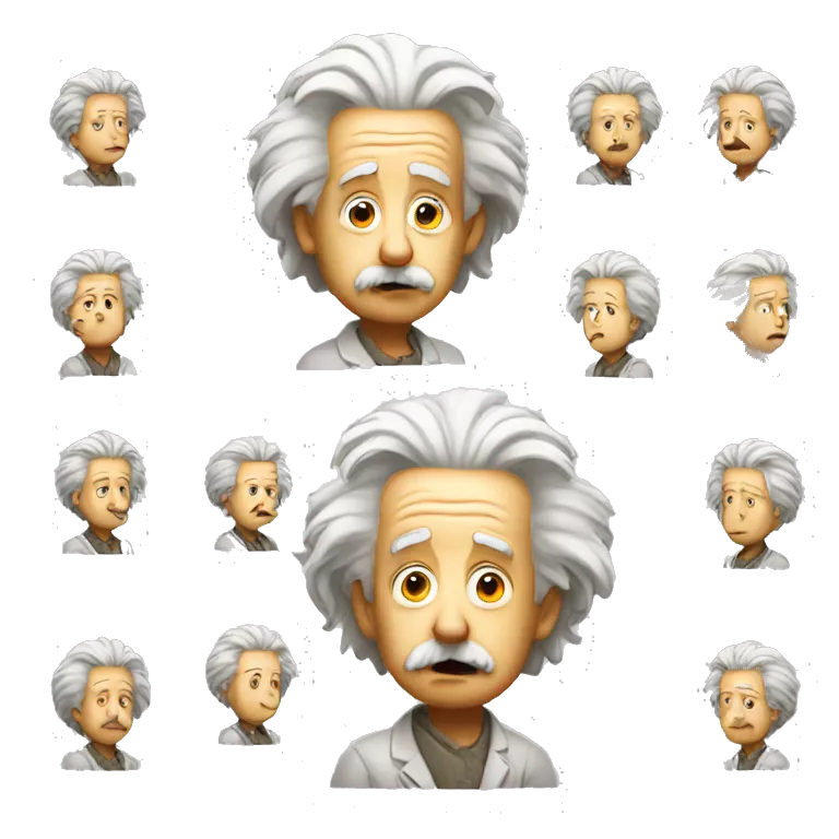 einstein confused