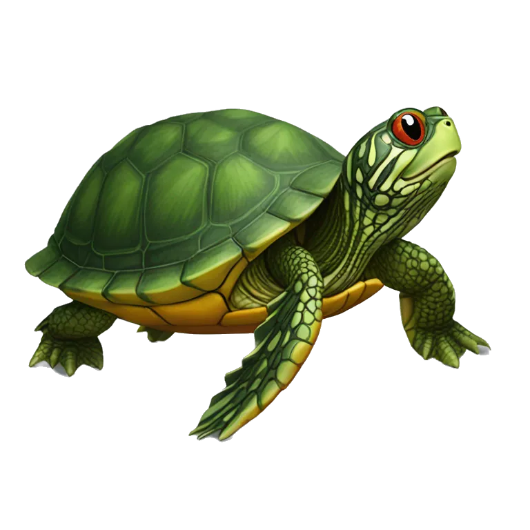 Red-eared slider turtle