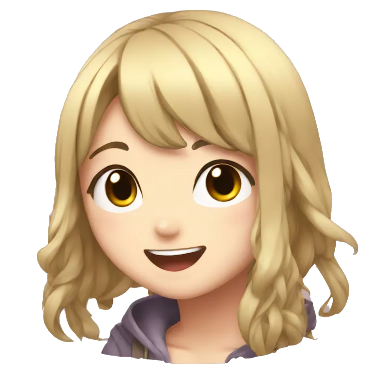 anime girl giggle