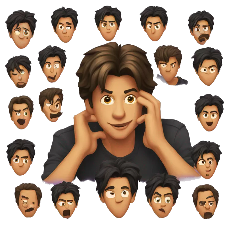 Shahrukh Khan  guess who mood