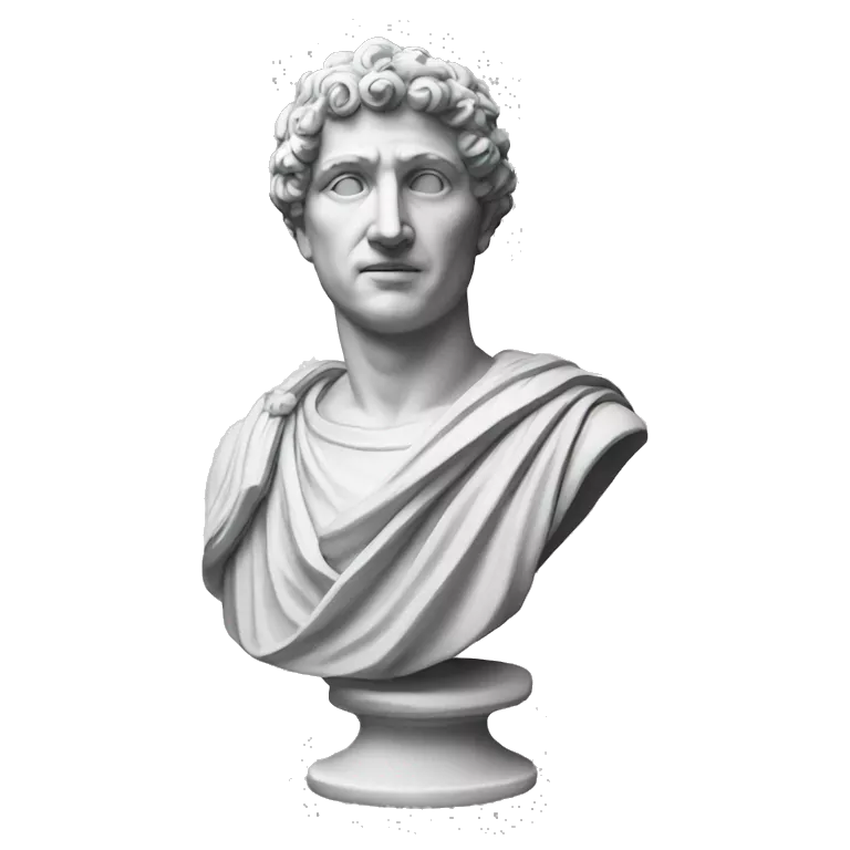 salt roman statue