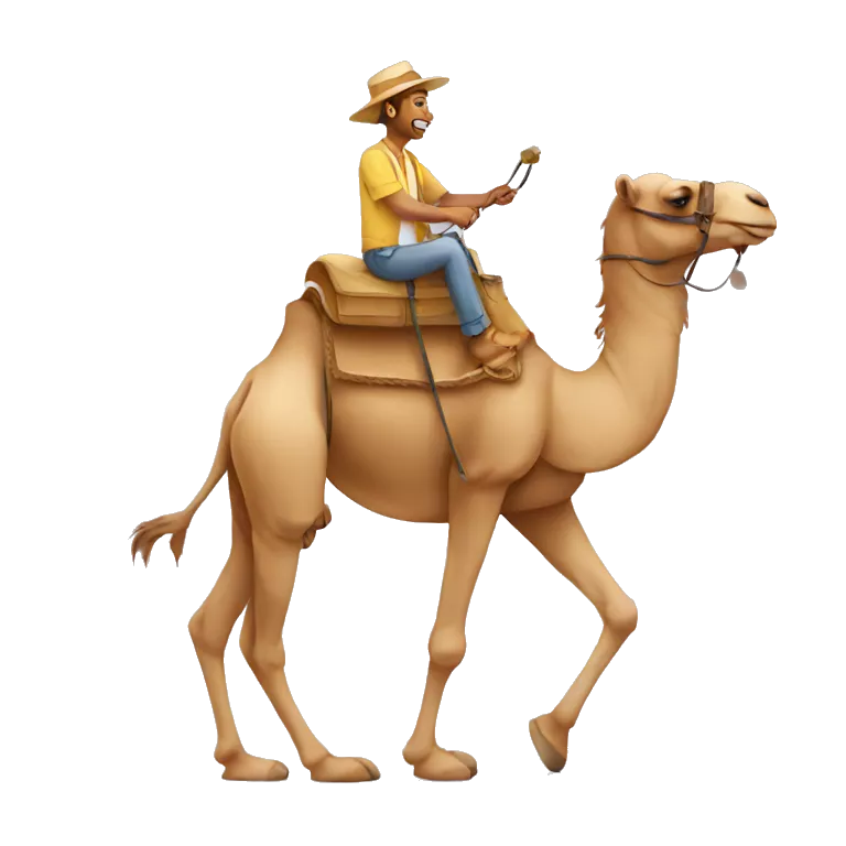 car ride on camel