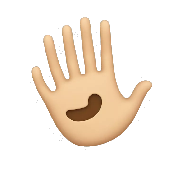 mano con pulgar arriba con pulseras