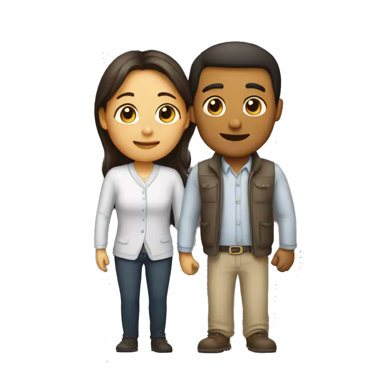 two people meeting