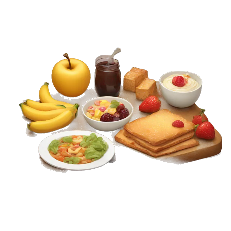 delicious food still life