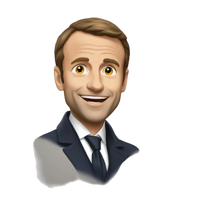 macron heureux
