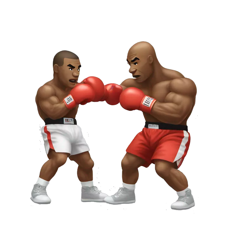 mike tyson boxing, upper body throwing a punch