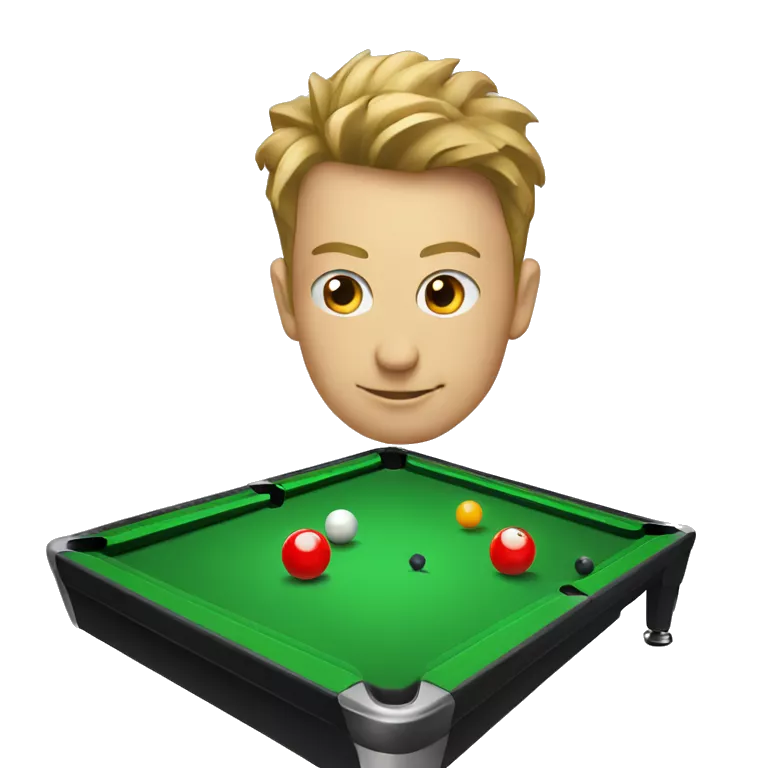 billiards with cue