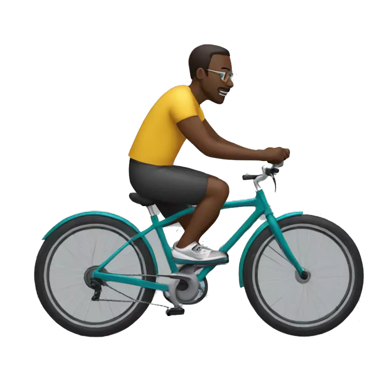 Bassirou diomaye Faye sur vélo