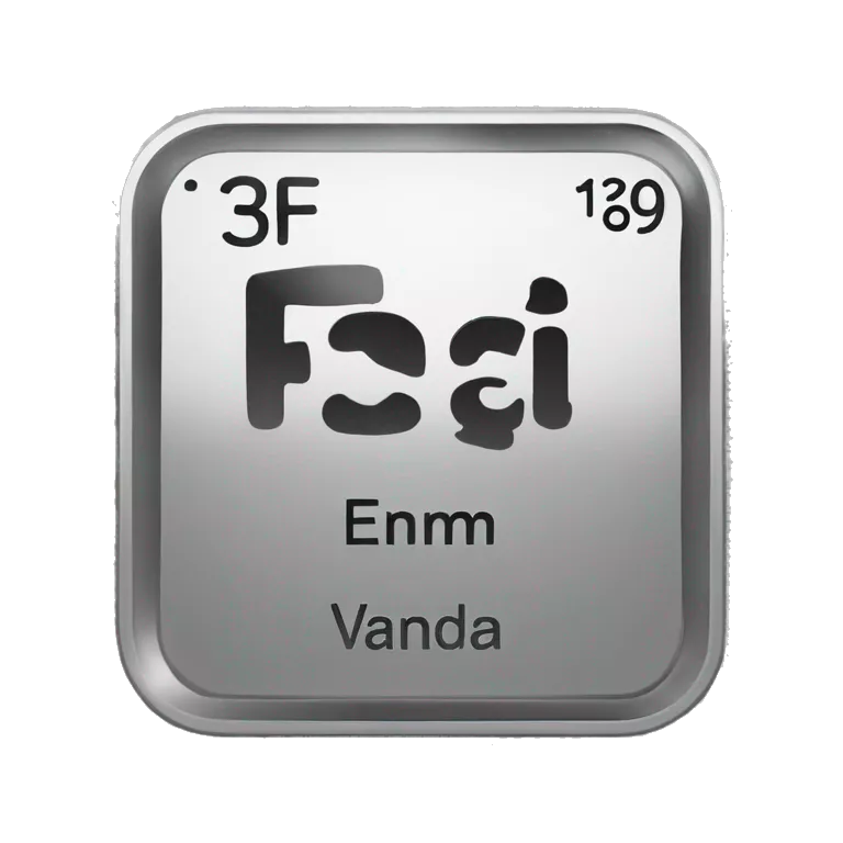 vanadium element from periodic table