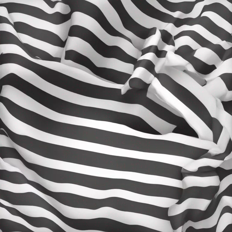 I want a flag with black and White stripes. And I want a White rectangle in the top left corner