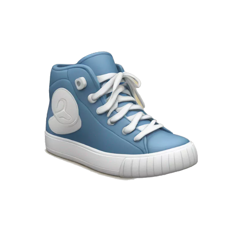Can you give him a pair of floppy untied sneakers?