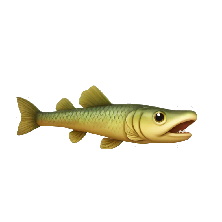 Gar fish long nose