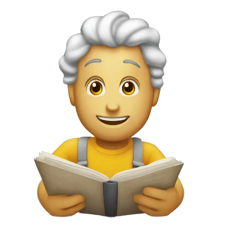 que este dividido en dos en una este feliz y relajada con notas musicales y libros y en la otra mitad una con expresión de estrés preocupación.