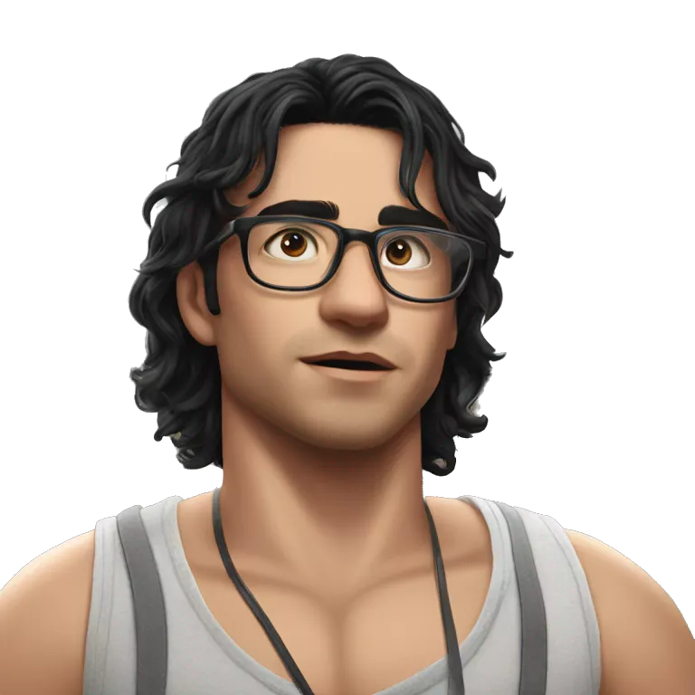 serious gaze portrait boy glasses