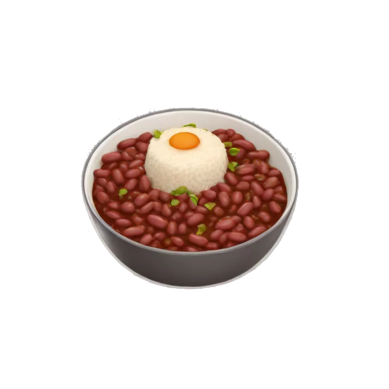 Red Beans and Rice with jerk Chicken
