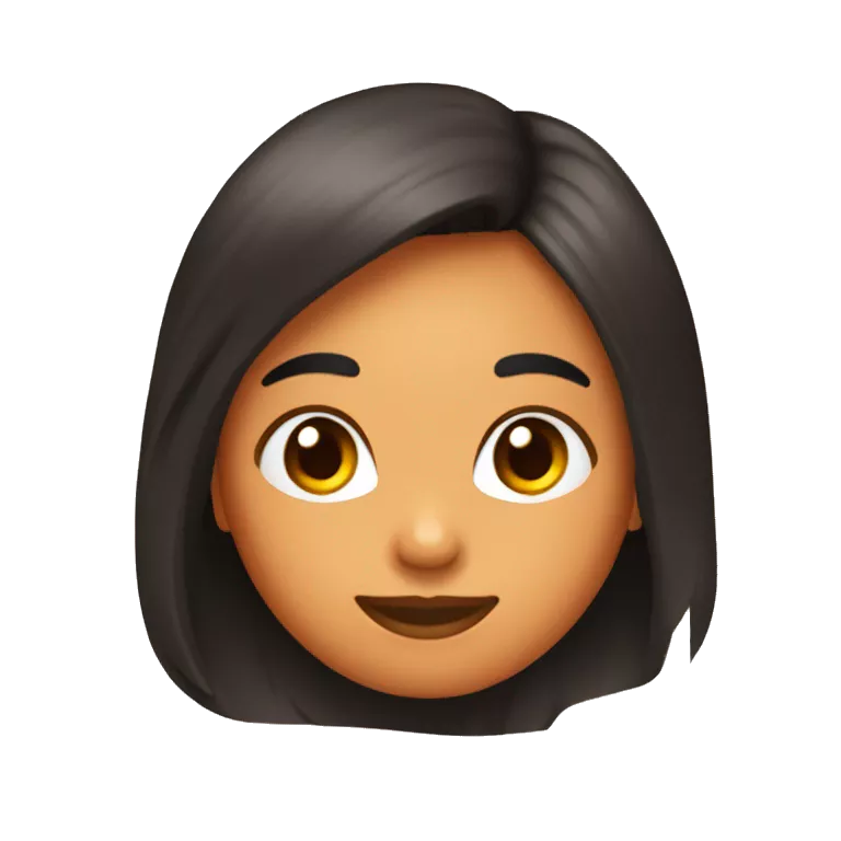 Haz un chico de pelo marrón besando una chica de pelo negro y detrás un corazón naranja
