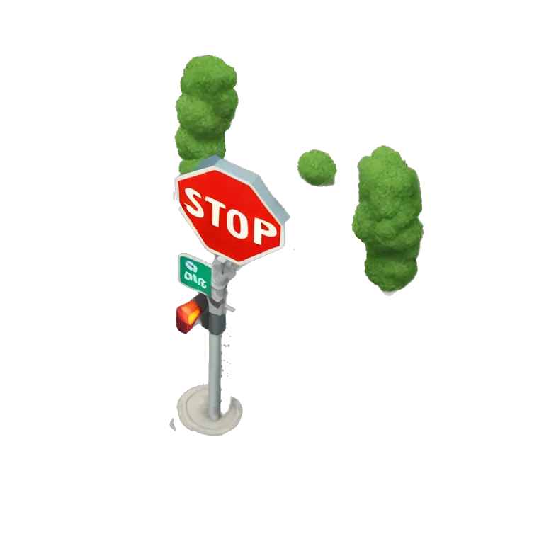 stop sign with the word stop like in Los Angeles street