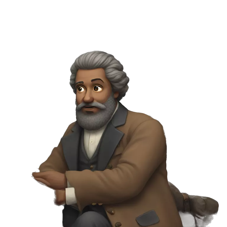fine art parody bearded man