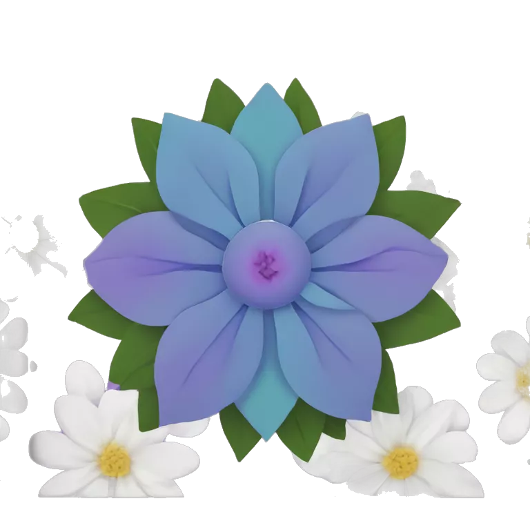 vibrant flower on book cover