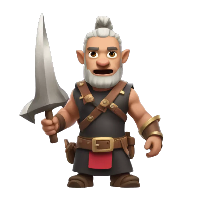 Hog rider from clash of clans