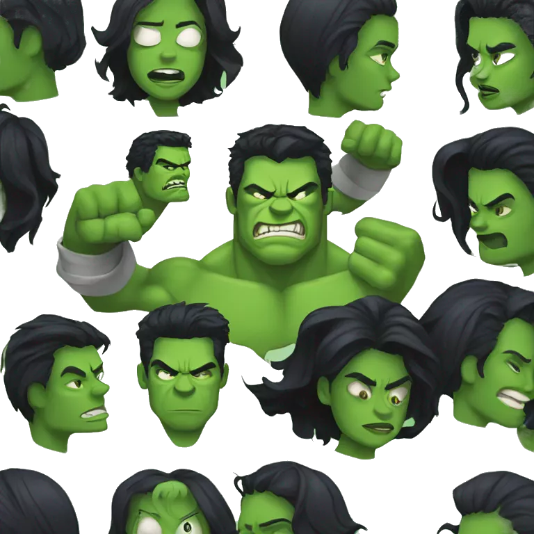 She hulk and hulk
