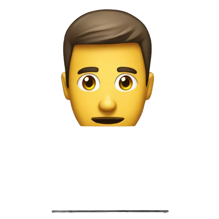 project manager sat behind computer, peering