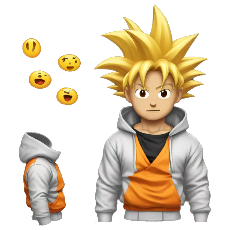 Goku supreme hoodie sale