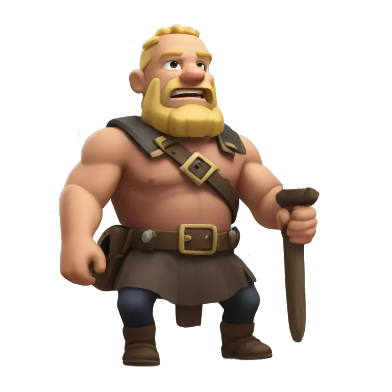 Dad hog rider from clash of clans