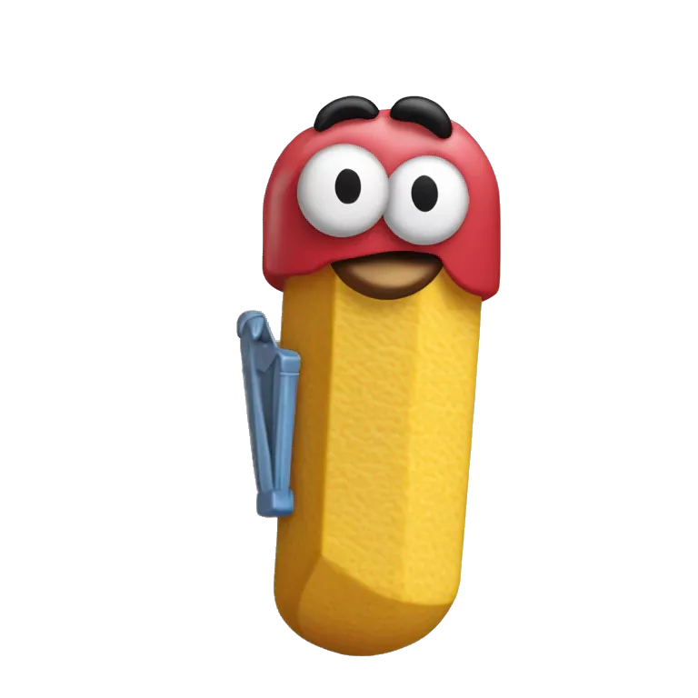 Pez gupy con una nunube de diálogo que que diga hola
