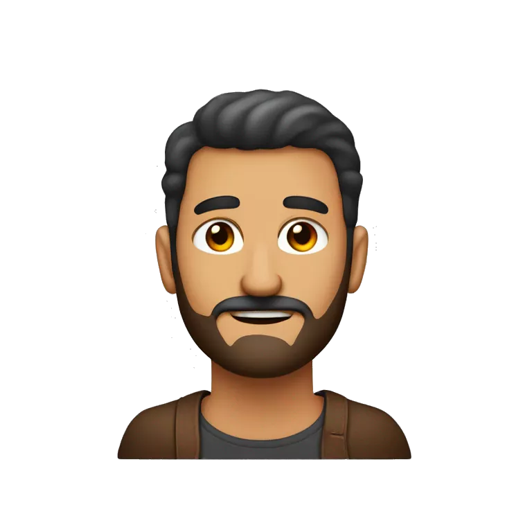 Hombre con color de piel oscura, los ojos un poco chios, sin barba no bigote, con el pelo cafe,lacio y no muy largo, ojos marrone y joven